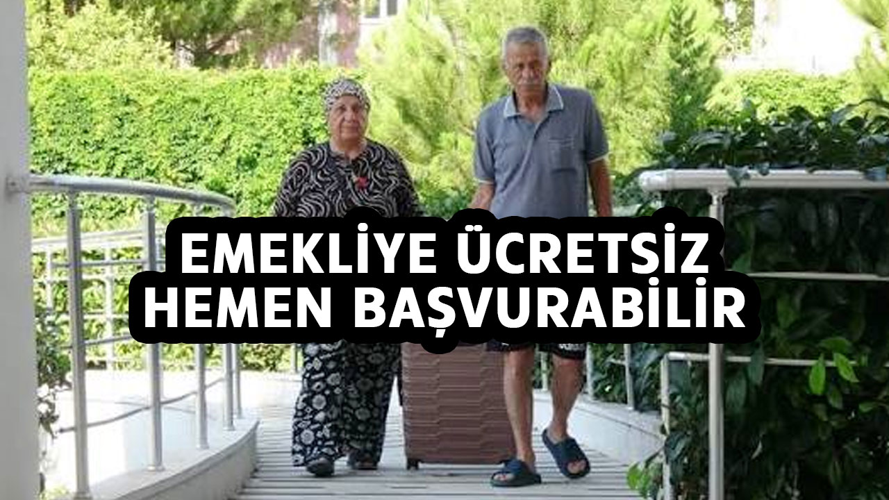 Şartlar merak ediliyordu! Emekliler için ücretsiz