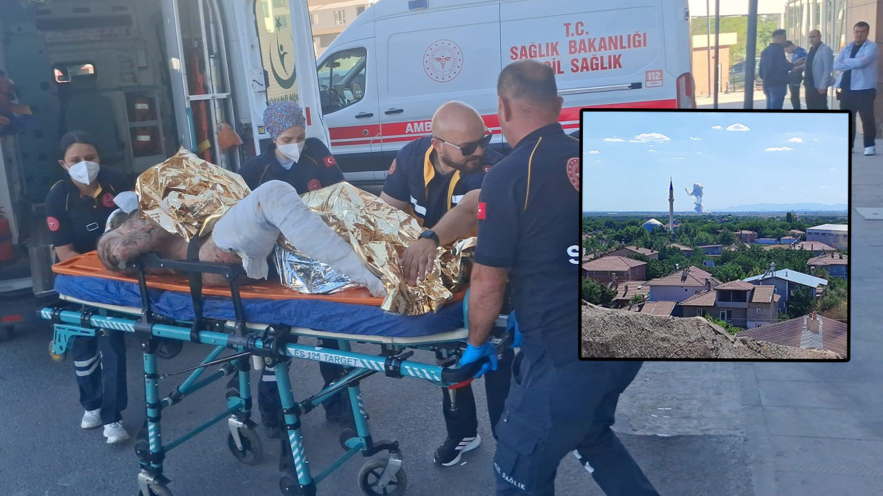 Niğde'de havai fişek fabrikasında patlama!