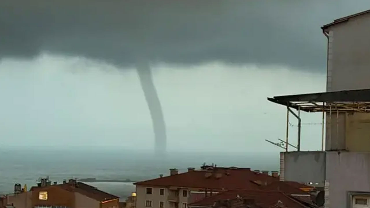 Zonguldak Ereğli'de hortum paniği!