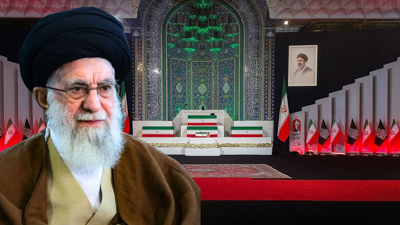 4 ay sonra Hamaney'e veda: İran'da tarihi cenaze töreni başladı