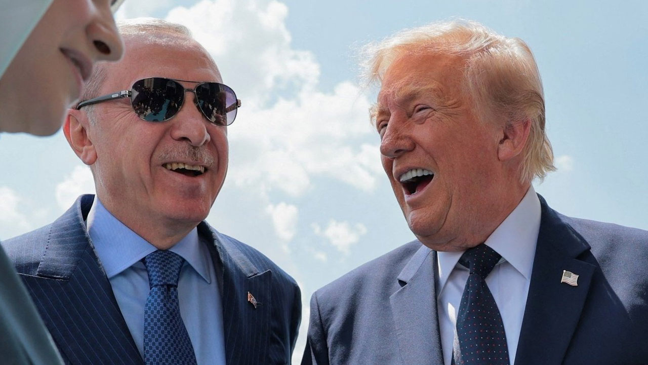 ABD Başkanı Trump Ankara'da! Cumhurbaşkanı Erdoğan karşıladı